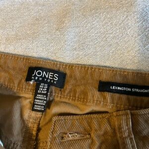 Jones New York Tan Lexington Straight Pants